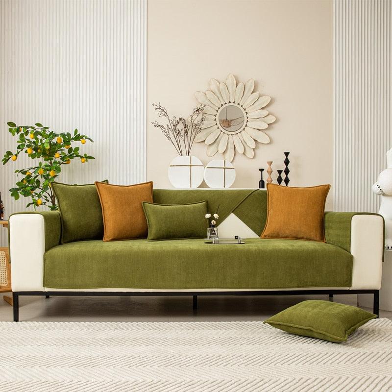 Comfortable Non-Slip Cover for Your Sofa - SnugMat-Orange-70 x 120 cm-State of Style