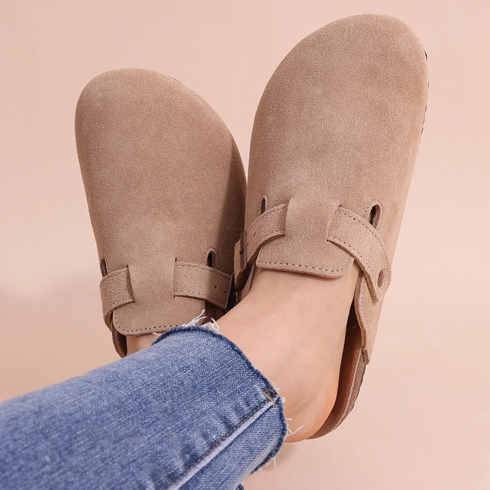 Comfortable Orthopaedic Slippers | Support and Style for All Day-Cream-3.5-State of Style