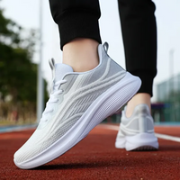 Comfortable Orthopaedic Sneakers - AeroStride-2.5-White-Grey-State of Style