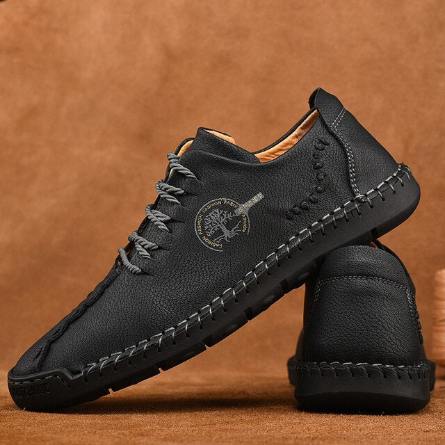 Comfortable Orthopedic Men’s Sneakers – Max-Black-6-State of Style