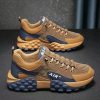 Comfortable Orthopedic Men's Sneakers - Valor-Brown-5-State of Style