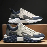 Comfortable Orthopedic Men's Sneakers - Valor-White-5-State of Style