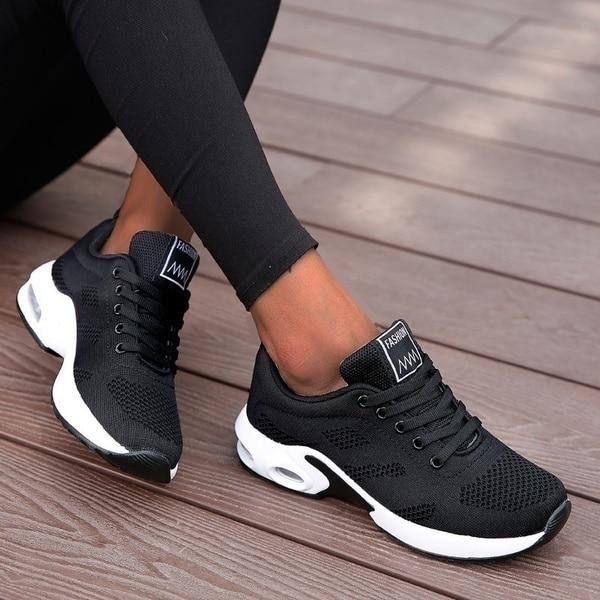 Comfortable Orthopedic Sneakers - Nova-Black-3.0-State of Style