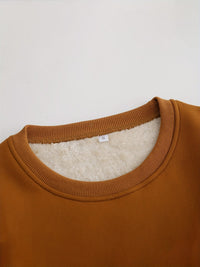Comfortable Oversized Women's Sweatshirt - Elina-Brown-S-State of Style
