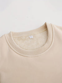Comfortable Oversized Women's Sweatshirt - Elina-Brown-S-State of Style