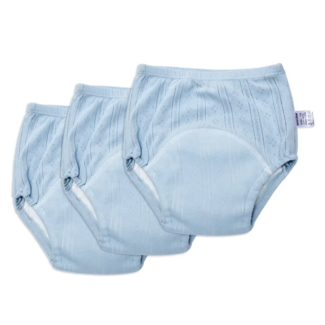 Comfortable Potty Training Underwear - TotTrainer-Blue (3-pack)-Medium (8-11kg)-State of Style