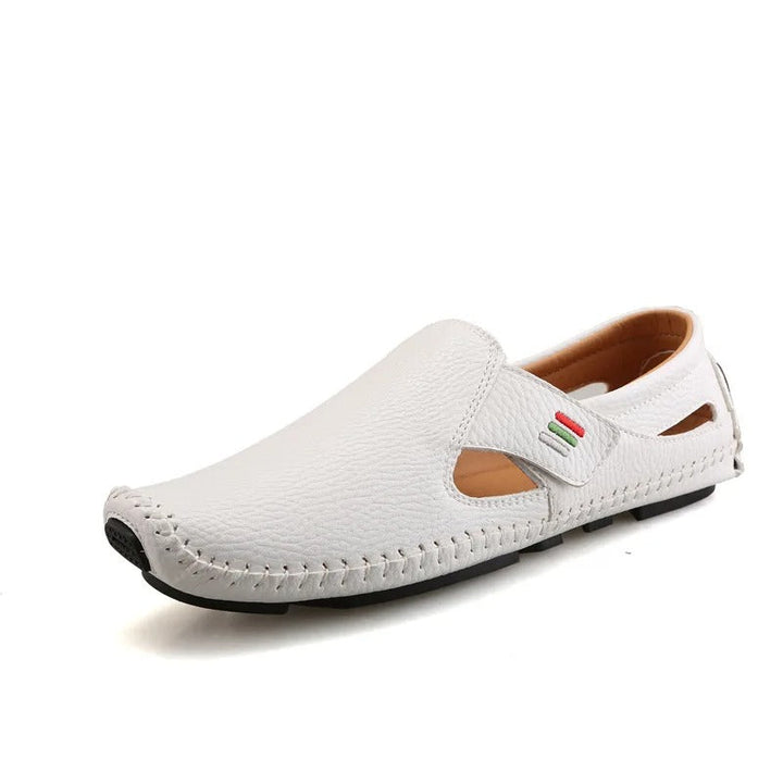 Comfortable Slip-On Casual Shoes for Men – Lightweight & Breathable – Matteo-White-5-State of Style