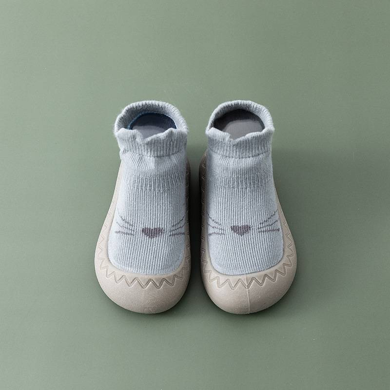 Comfortable Slip-On Children's Socks Shoes - HappySteps-Blue-3-State of Style