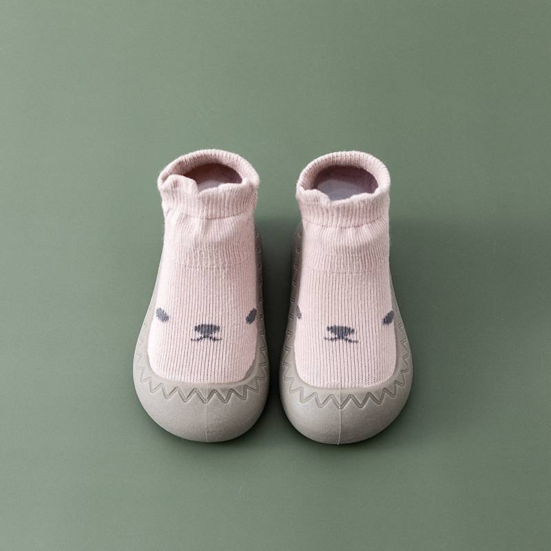 Comfortable Slip-On Children's Socks Shoes - HappySteps-Pink-3-State of Style