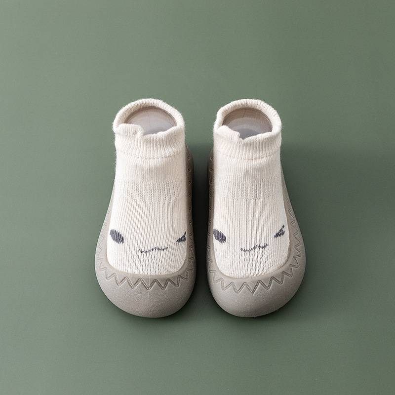 Comfortable Slip-On Children's Socks Shoes - HappySteps-White-3-State of Style