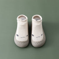 Comfortable Slip-On Children's Socks Shoes - HappySteps-White-3-State of Style
