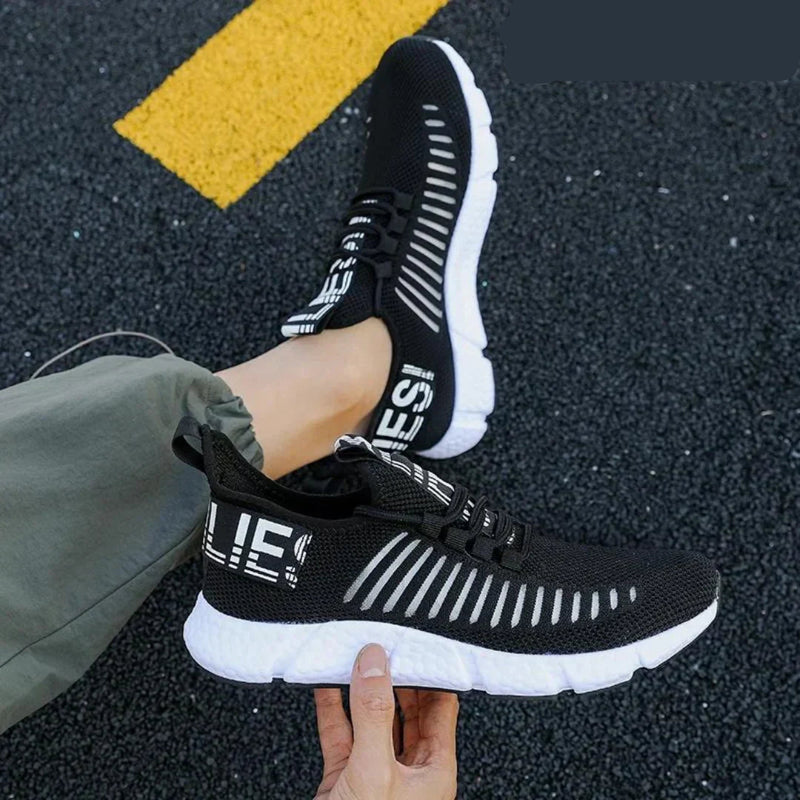 Comfortable Sneakers - VitalSteps-Black-5-State of Style