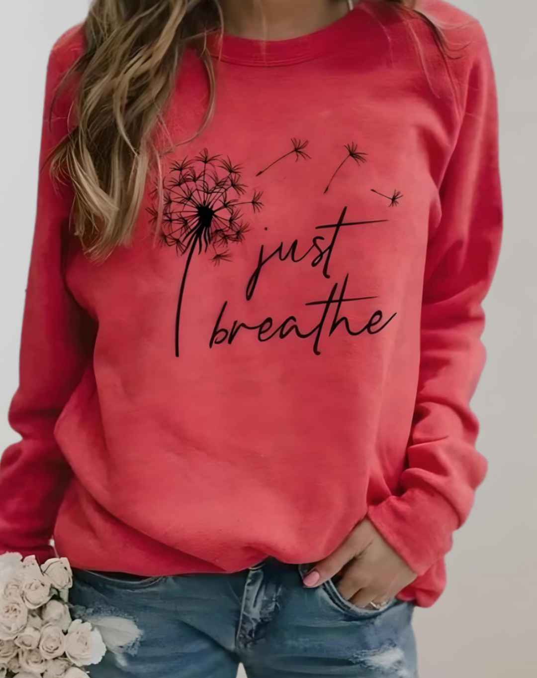 Comfortable Soft Ladies' Sweater - Isabelle-Red-XS-State of Style