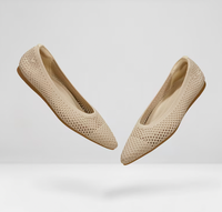 Comfortable Spring/Summer Ballerinas – Mila-Beige-4.5-State of Style