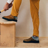 Comfortable & Stylish Men's Clogs with Profilé Sole – Lennart-Beige-5-State of Style