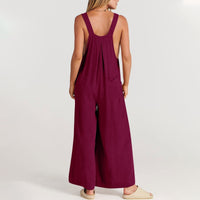 Comfortable Summer Garden Overalls - Sofie-Black-S-State of Style