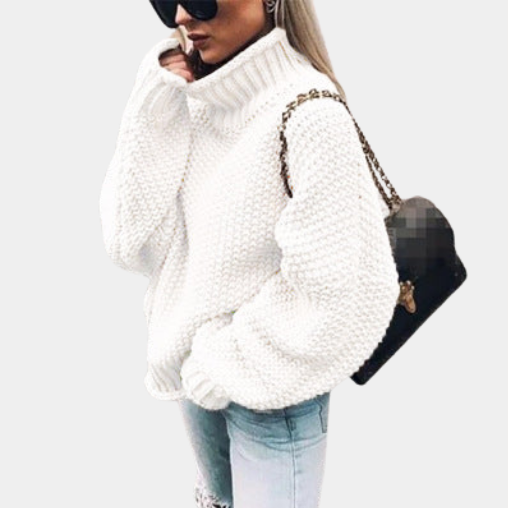 Comfortable Sweater for Women - Sophie-White-S-State of Style