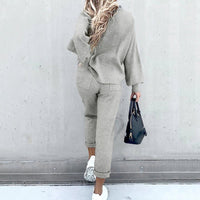 Comfortable Two-Piece Tracksuit - Zoë-Pink-S-State of Style