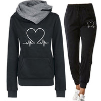 Comfortable & Warm Tracksuit – Eléna-Black-S-State of Style
