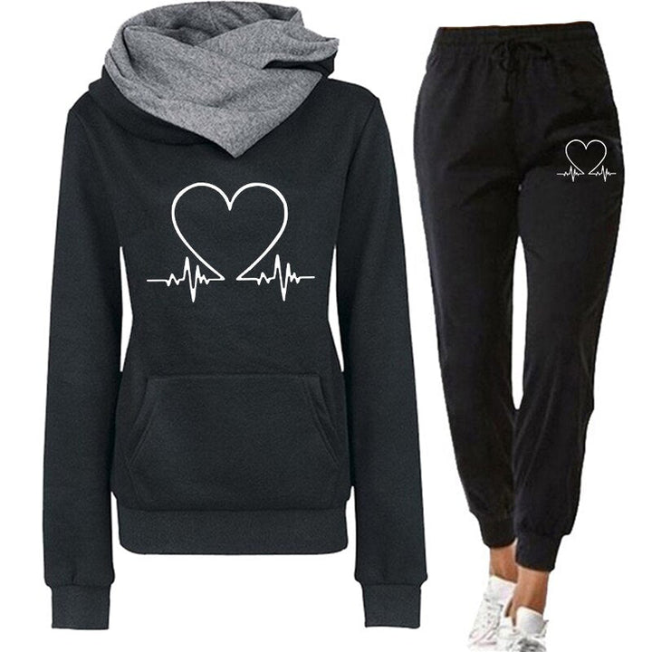Comfortable & Warm Tracksuit – Eléna-Black-S-State of Style