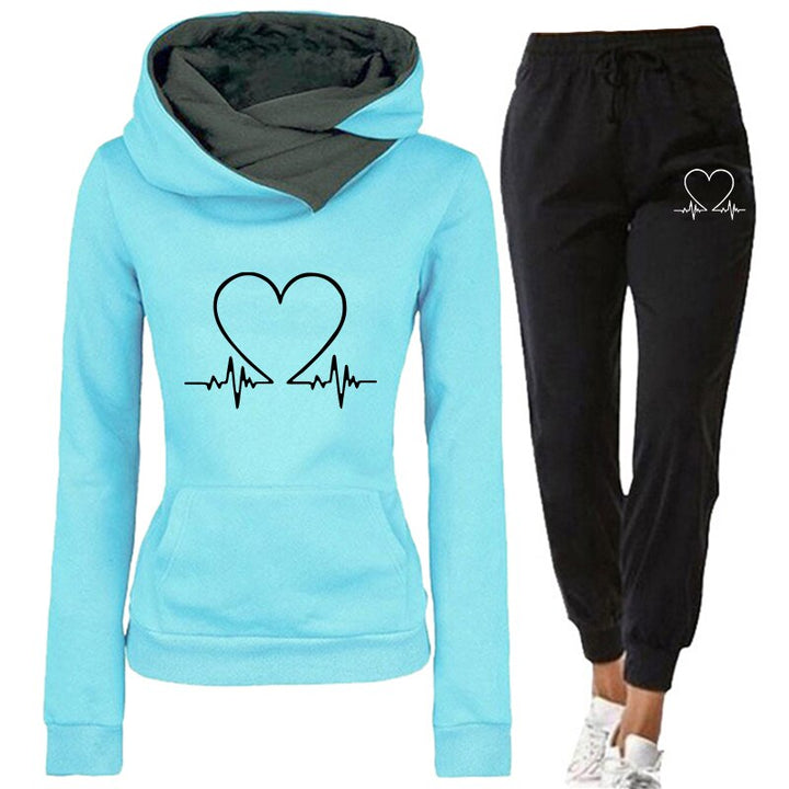 Comfortable & Warm Tracksuit – Eléna-Blue-S-State of Style