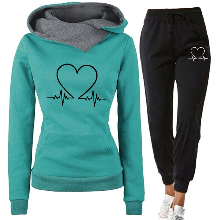 Comfortable & Warm Tracksuit – Eléna-Green-S-State of Style
