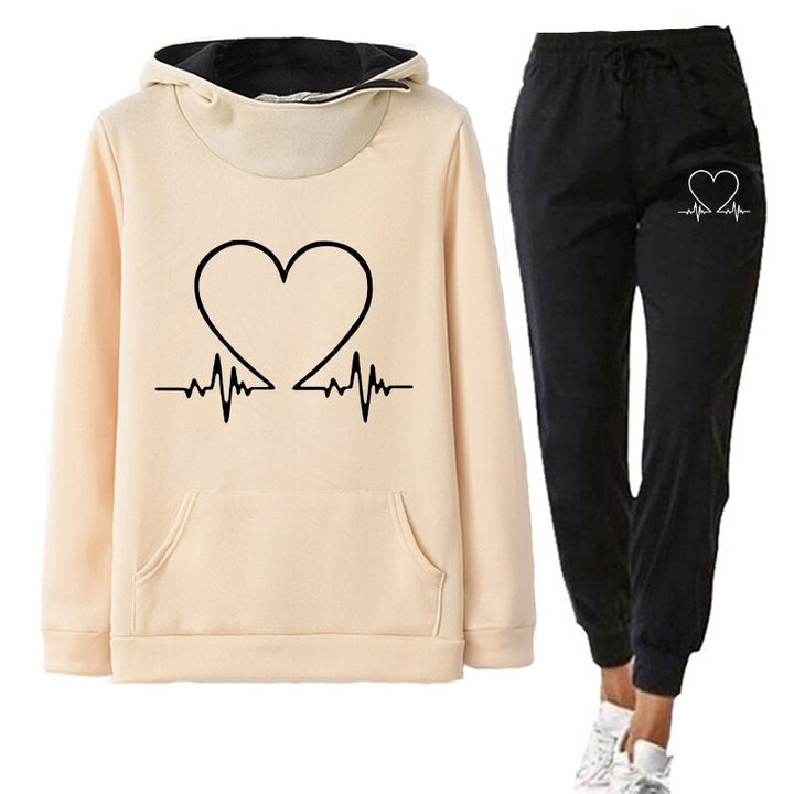 Comfortable & Warm Tracksuit – Eléna-Yellow-S-State of Style