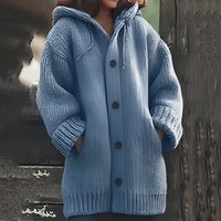 Comfortable Warm Women’s Vest – Sophie-Blue-S-State of Style