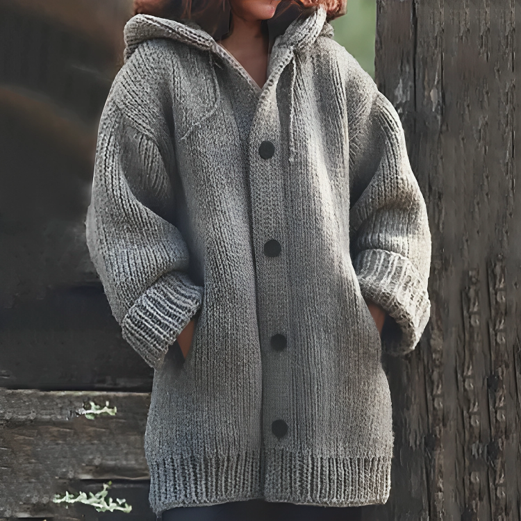 Comfortable Warm Women’s Vest – Sophie-Grey-S-State of Style