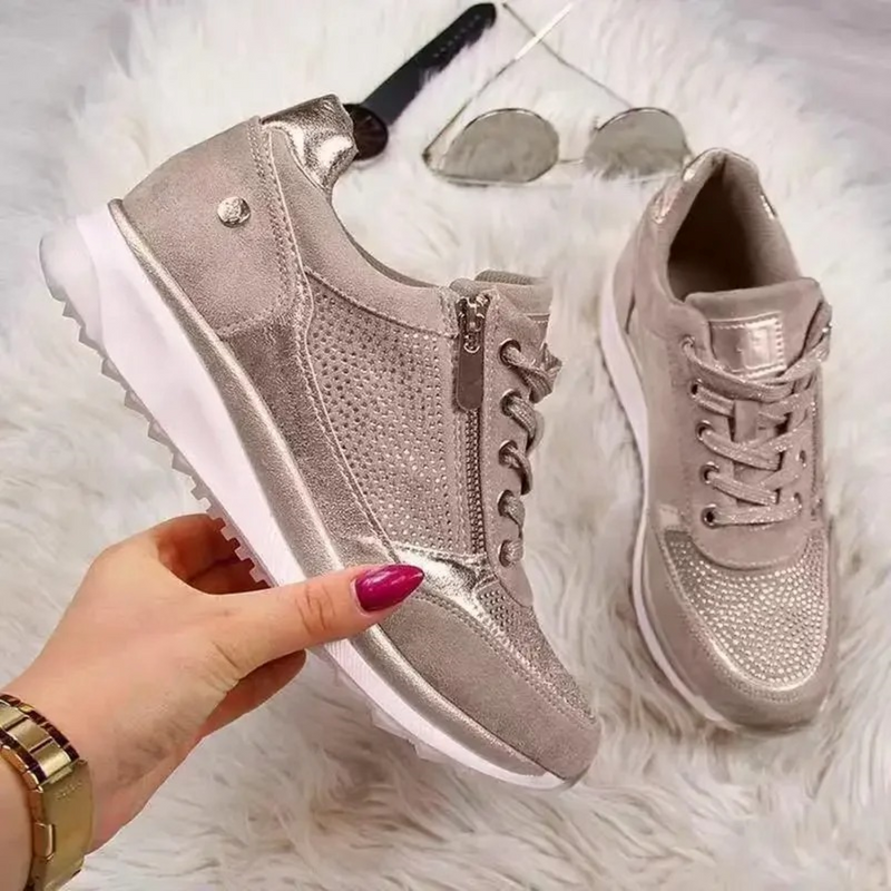 Comfortable Waterproof Women's Shoes - SolEase-Light Brown-2.5-State of Style