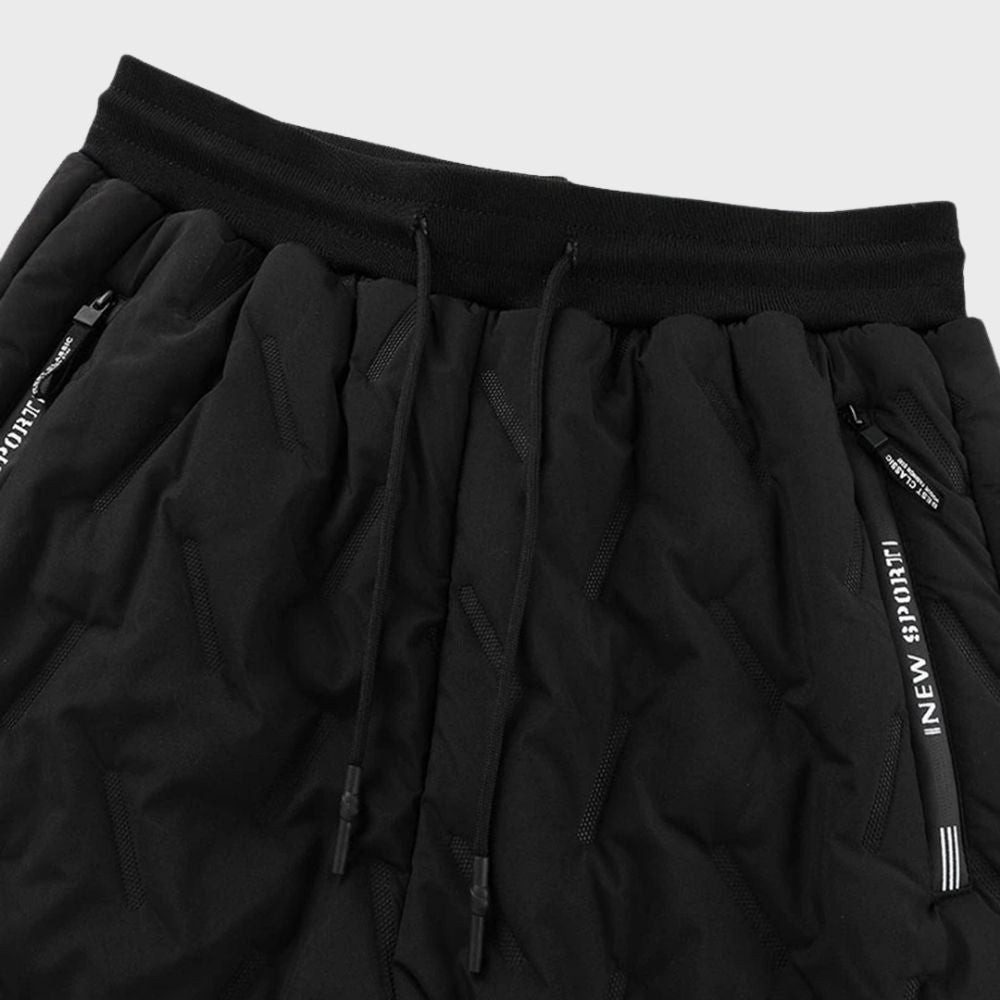 Comfortable Winter Trousers for Men - Logan-Black-M-State of Style
