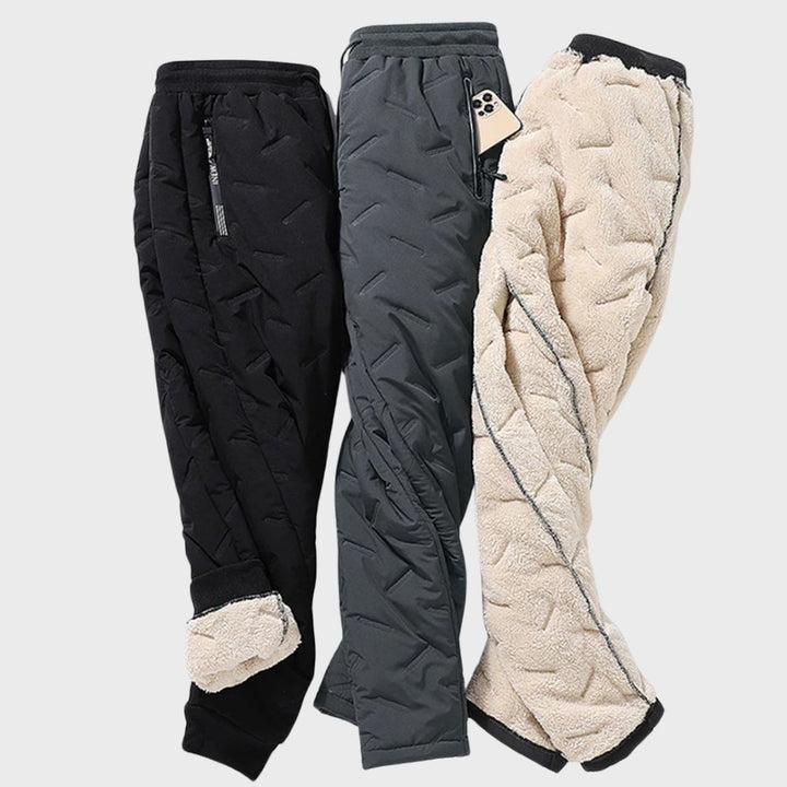 Comfortable Winter Trousers for Men - Logan-Black-M-State of Style