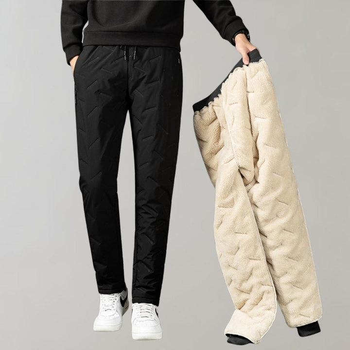 Comfortable Winter Trousers for Men - Logan-Black-M-State of Style