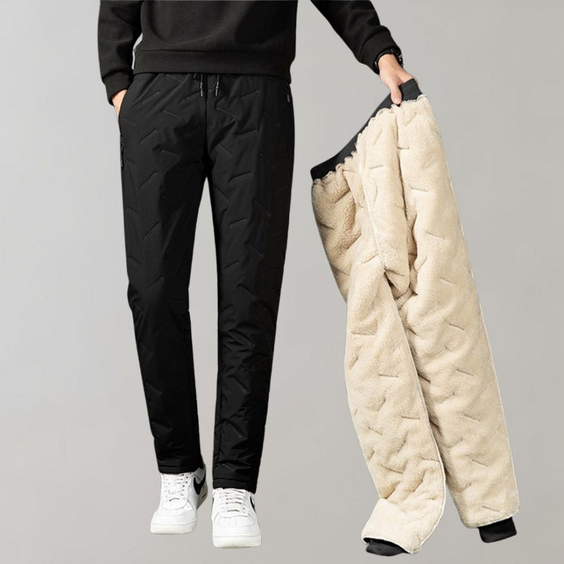 Comfortable Winter Trousers for Men - Logan-Black-M-State of Style