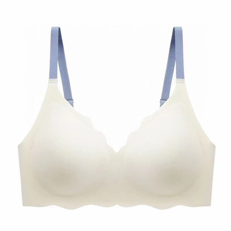Comfortable Wireless Bra-Style 2 White-One Size-S (8AB 10A)-State of Style