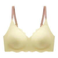 Comfortable Wireless Bra-Style 2 Yellow-One Size-S (8AB 10A)-State of Style