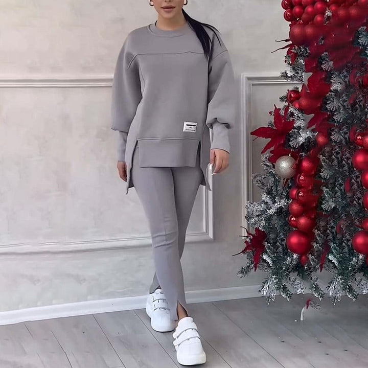 Comfortable Women's Clothing Set - Elin-Black-S-State of Style