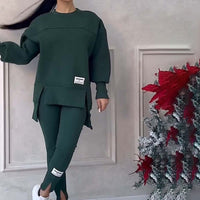Comfortable Women's Clothing Set - Elin-Black-S-State of Style