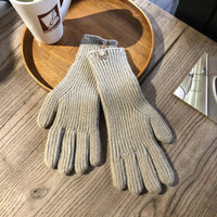 Comfortable Women's Gloves - Isolde-Khaki-State of Style