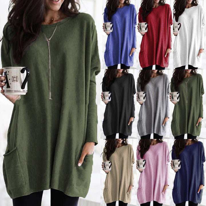 Comfortable Women's Jumper - Lina-Black-S-State of Style