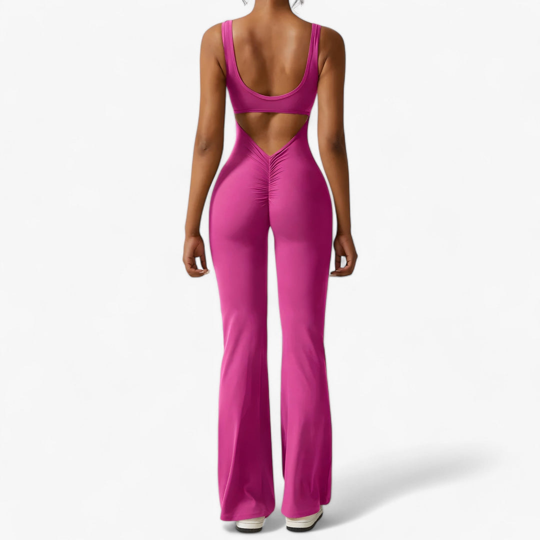 Comfortable Women's Jumpsuit – Amélie-Pink-XS-State of Style