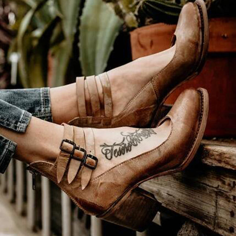 Comfortable Women's Shoes - Ariane-Brown-2-State of Style