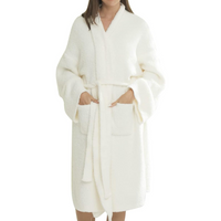 Comfortable Women's Spa Bathrobe – Victoria-White-State of Style