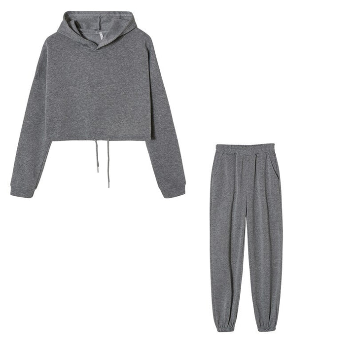 Comfortable Women's Tracksuit - Serena-Grey-S-State of Style