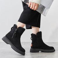 Comfortable Women’s Winter Boots - Aria-Black-4.5-State of Style
