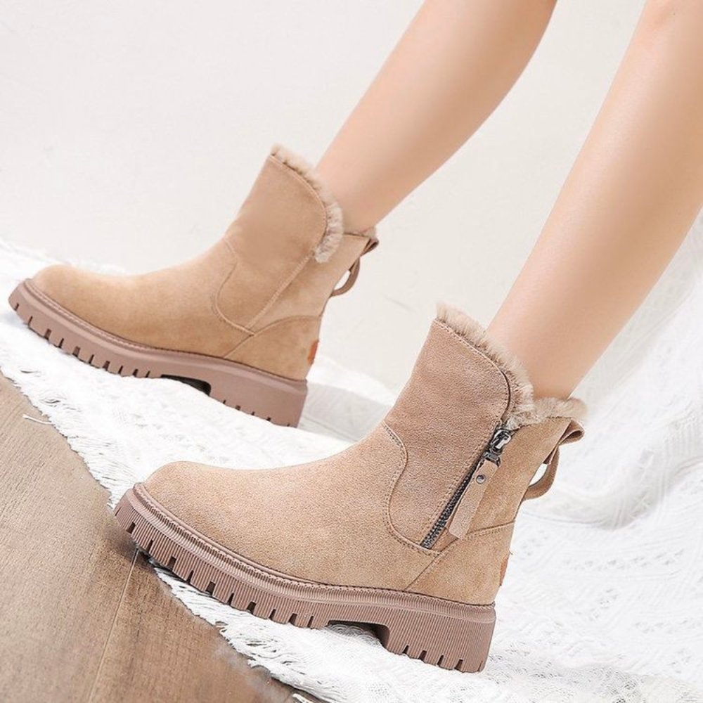 Comfortable Women's Winter Boots - Aria-Black-5.0-State of Style