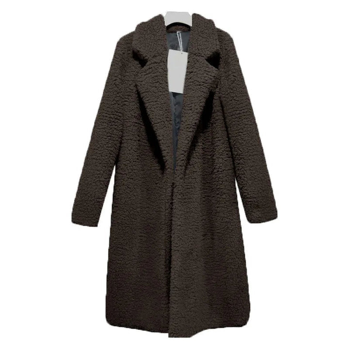 Comfortable Women's Winter Coat - Mila-Brown-S-State of Style