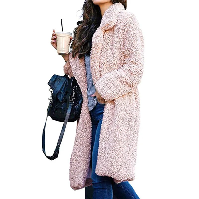Comfortable Women's Winter Coat - Mila-Dark Grey-S-State of Style
