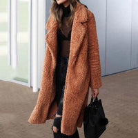 Comfortable Women's Winter Coat - Mila-Dark Grey-S-State of Style