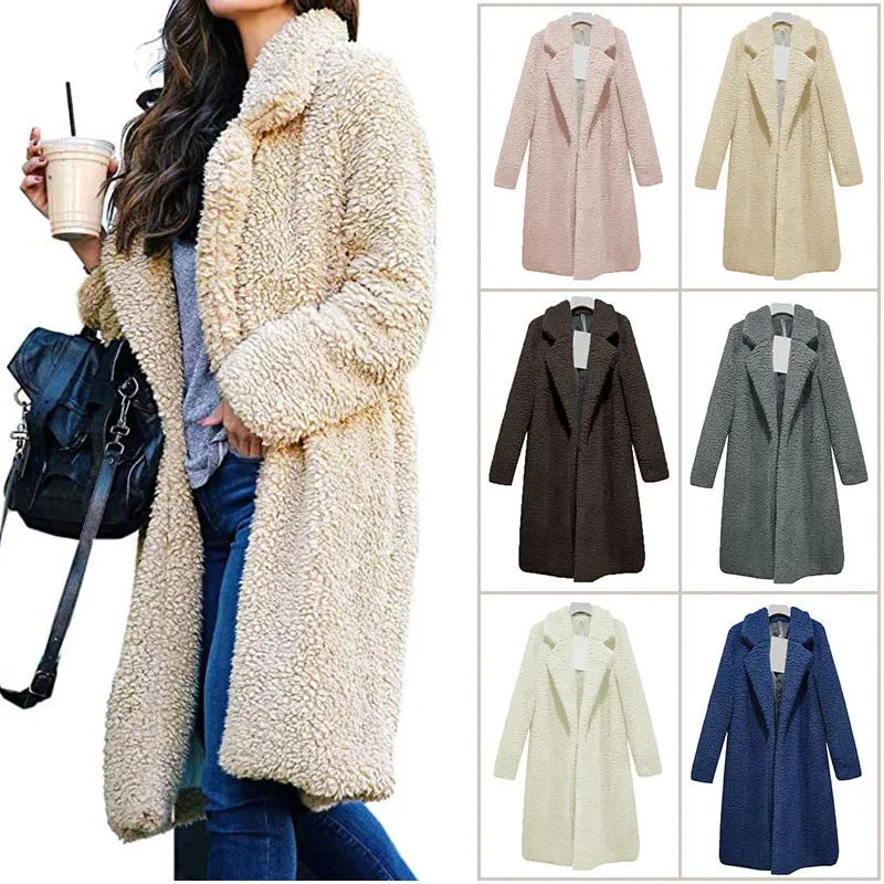 Comfortable Women's Winter Coat - Mila-Dark Grey-S-State of Style